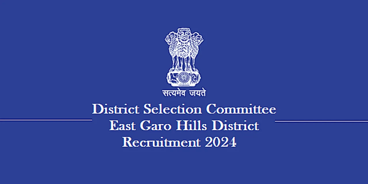 Jobs in Meghalaya: DSC East Garo Hills Recruitment 2024 - Stenographer-III Vacancy