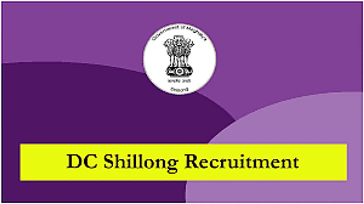 Jobs in Meghalaya: DC Shillong Recruitment 2024 - Enumerator Vacancy