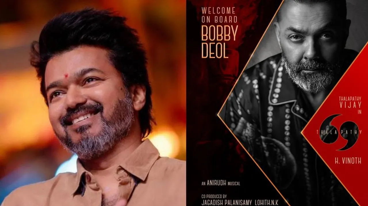 bobby deol in vijays thalapathy 69 with h vinoth