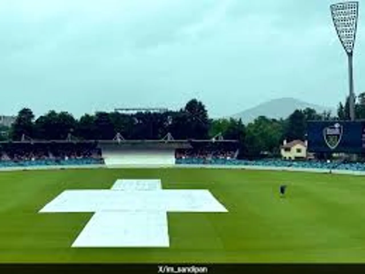 rain delayed