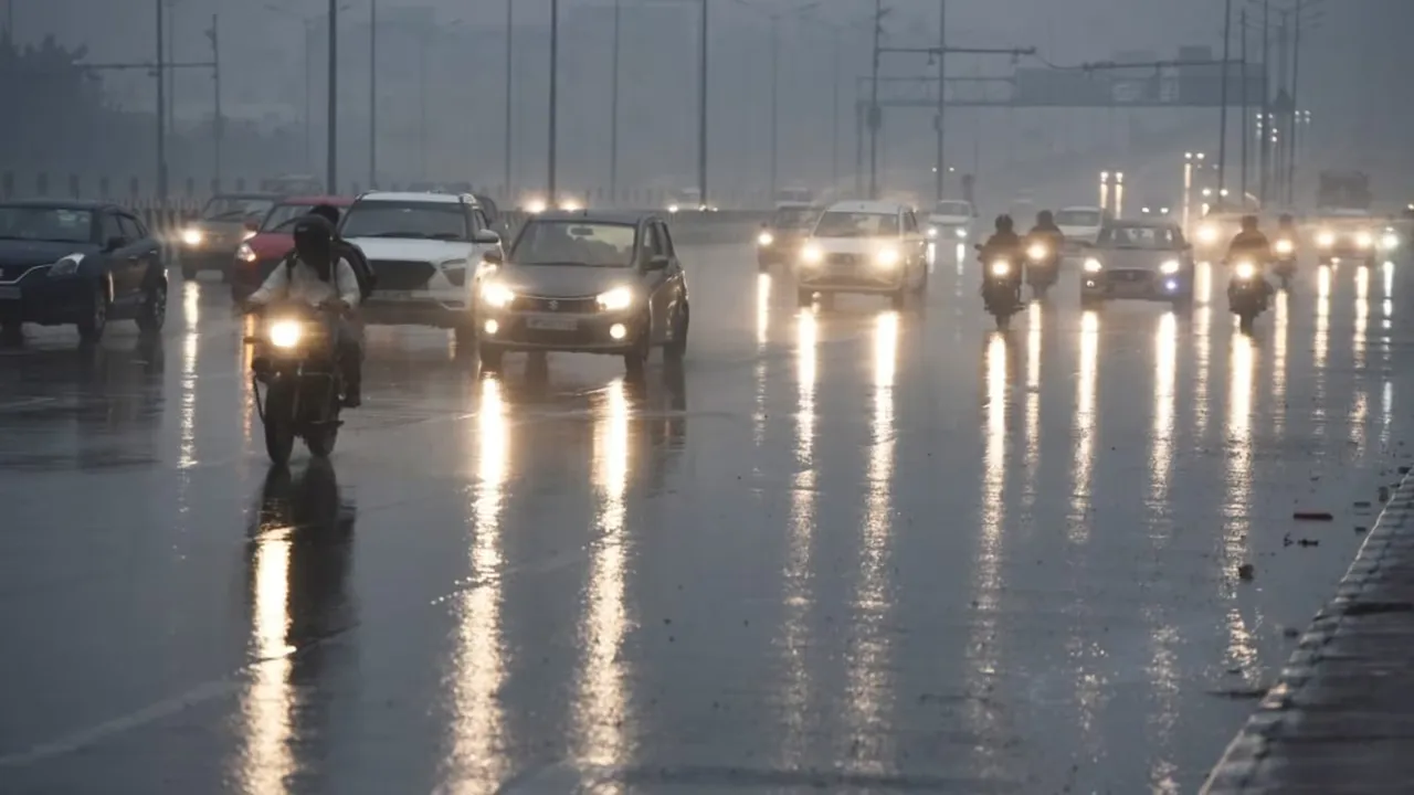 delhi rain