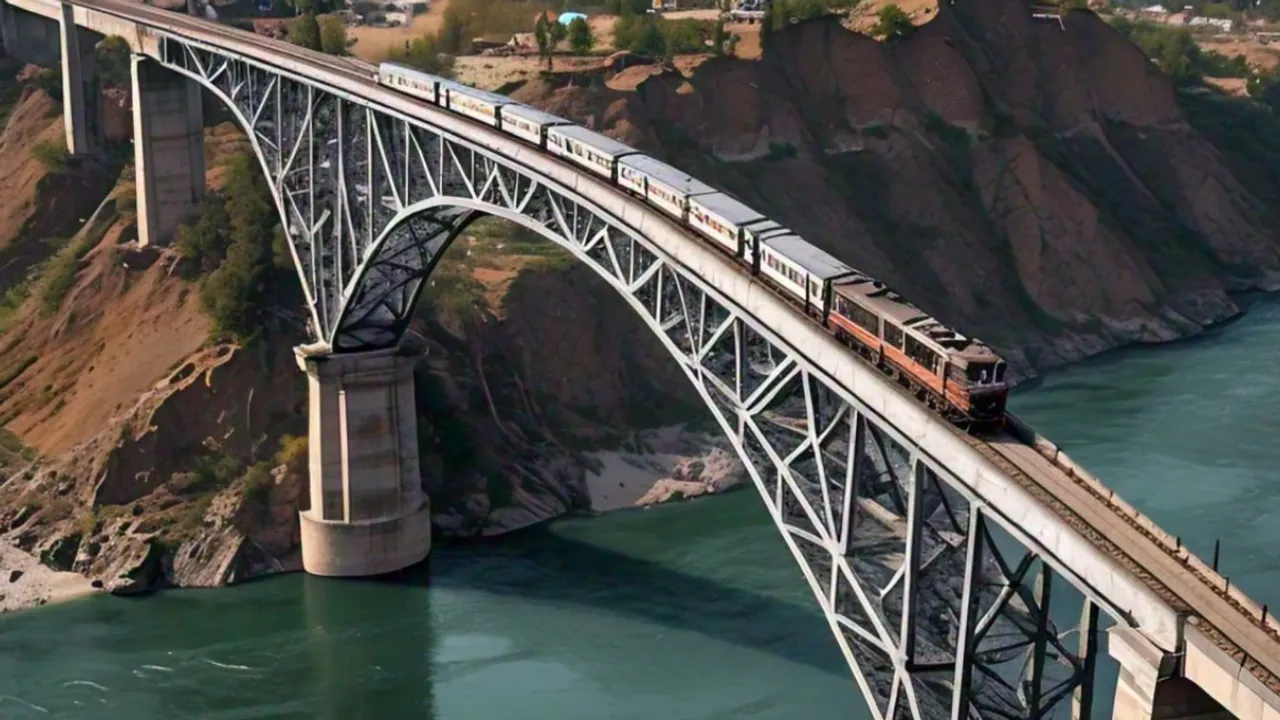 chenab rail bridge