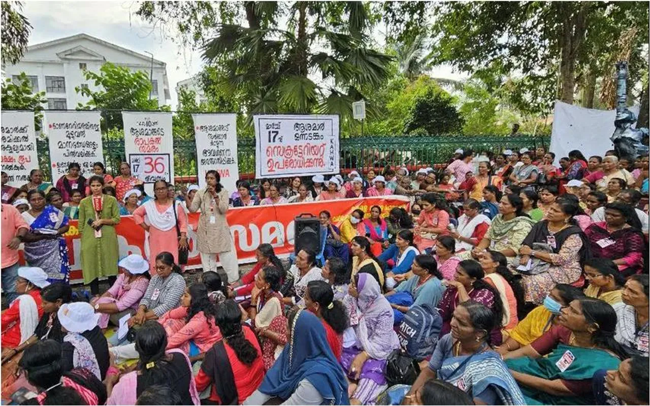ASHA PROTEST