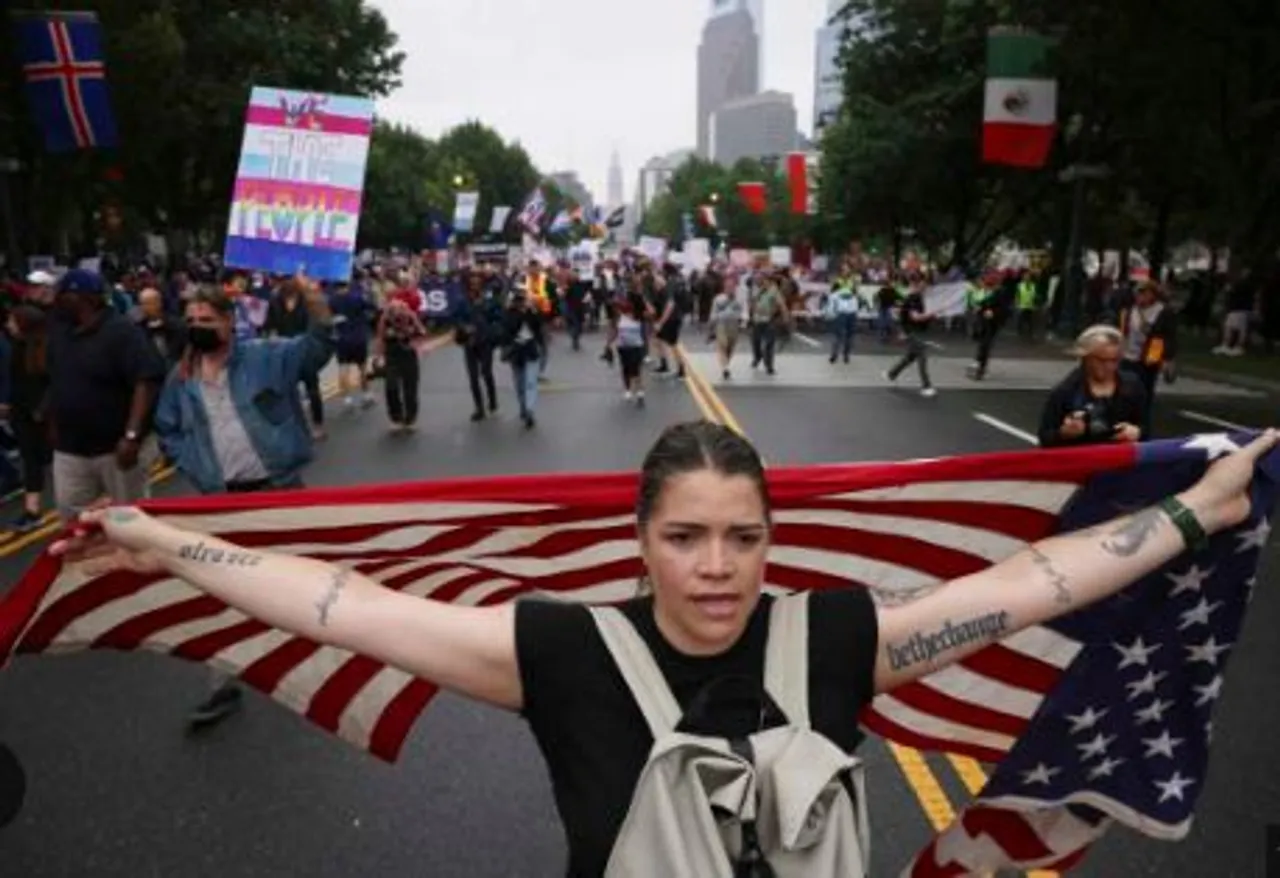mass protest in usa