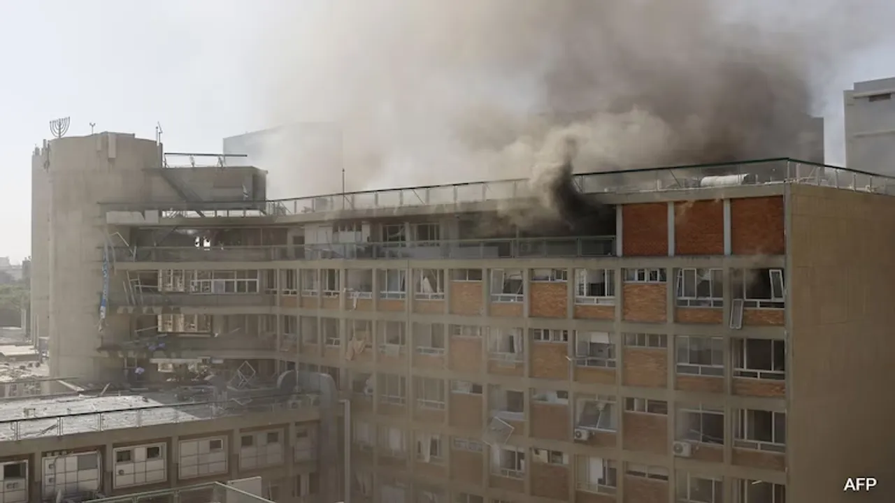 HOSPITAL MISSILE ATTACK