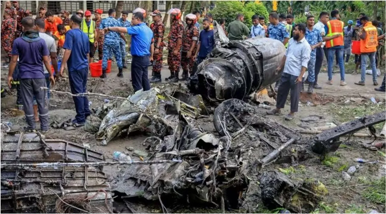 DHAKA FLIGHT ACCIDENT UPDATE