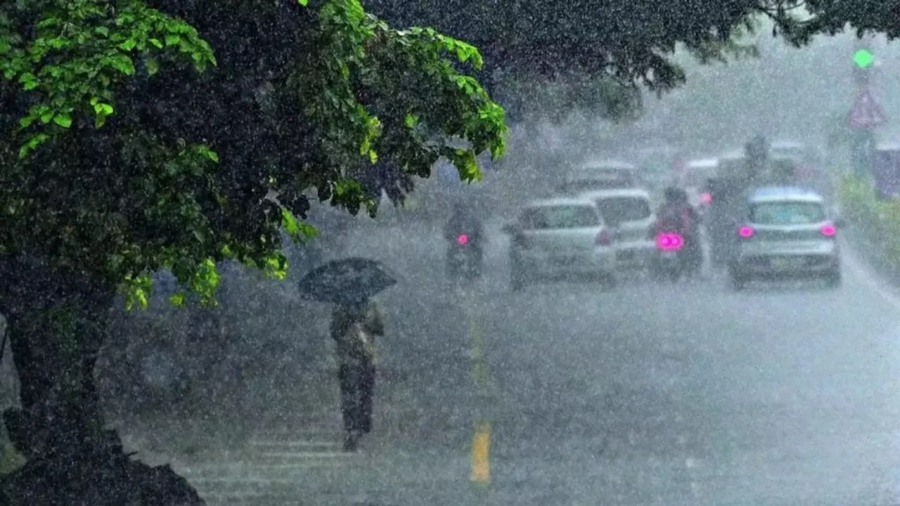 heavy rain