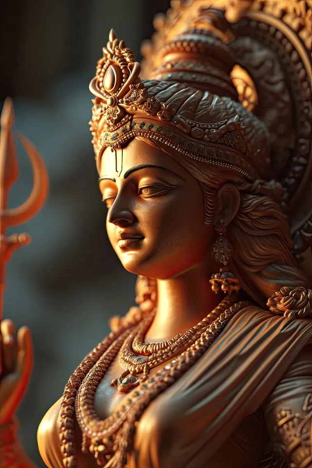 3d-durga-goddess-navratri-celebration