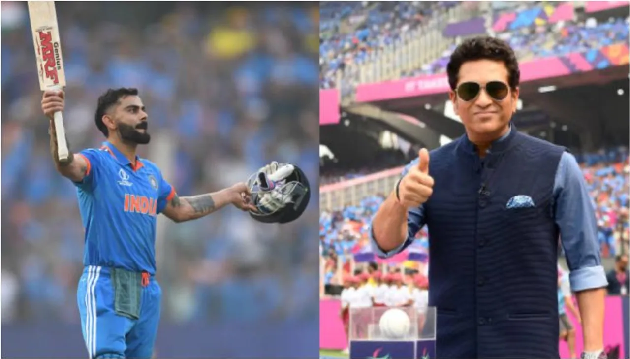 virat kohli sachin tendulkar