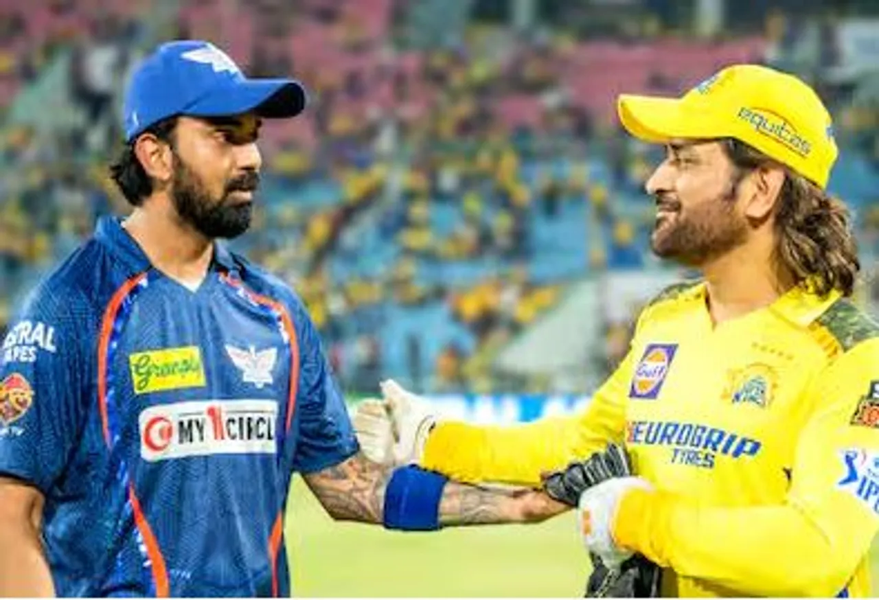 K.L Rahul and M.S Dhoni