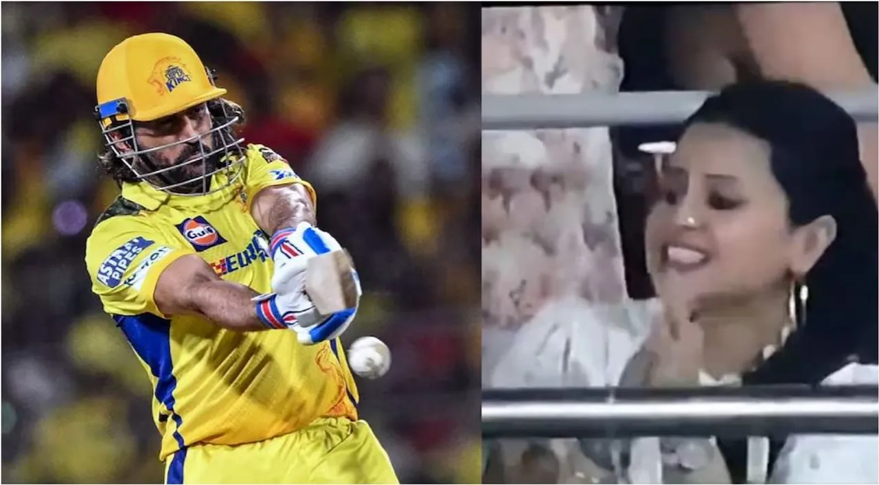 Dhoni and Sakshi