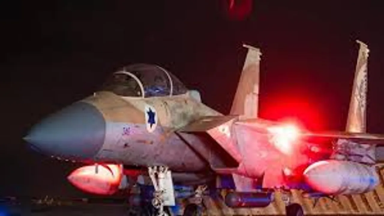 israel air strike in iran