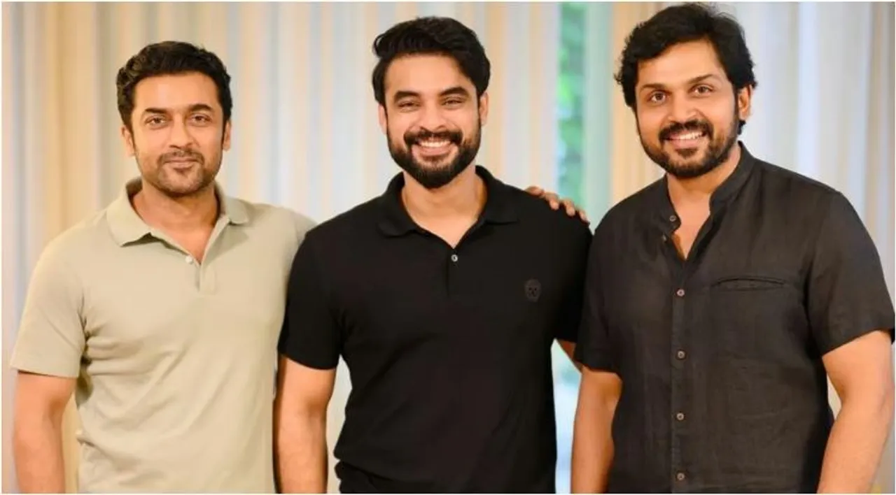 tovino with karti and surya