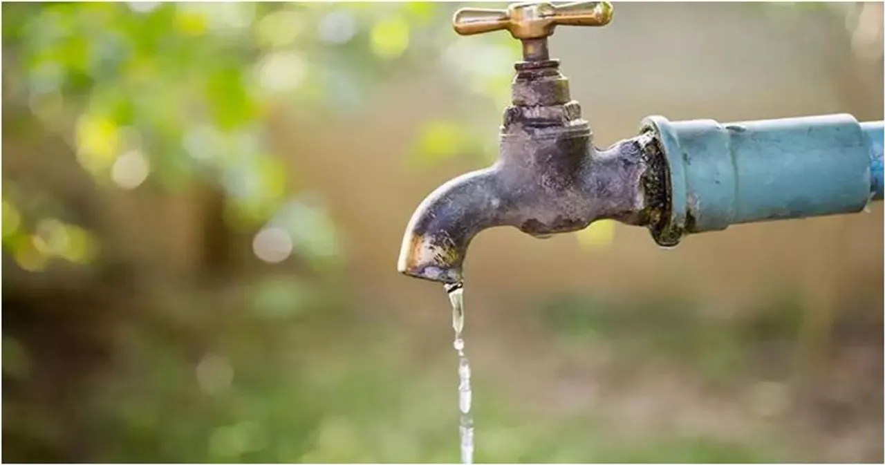 drinking water