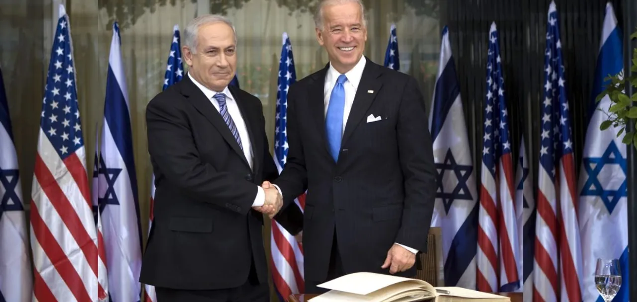 biden and nethanyahu