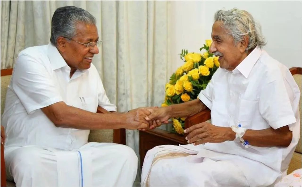pinarayi vijayan oomen chandy