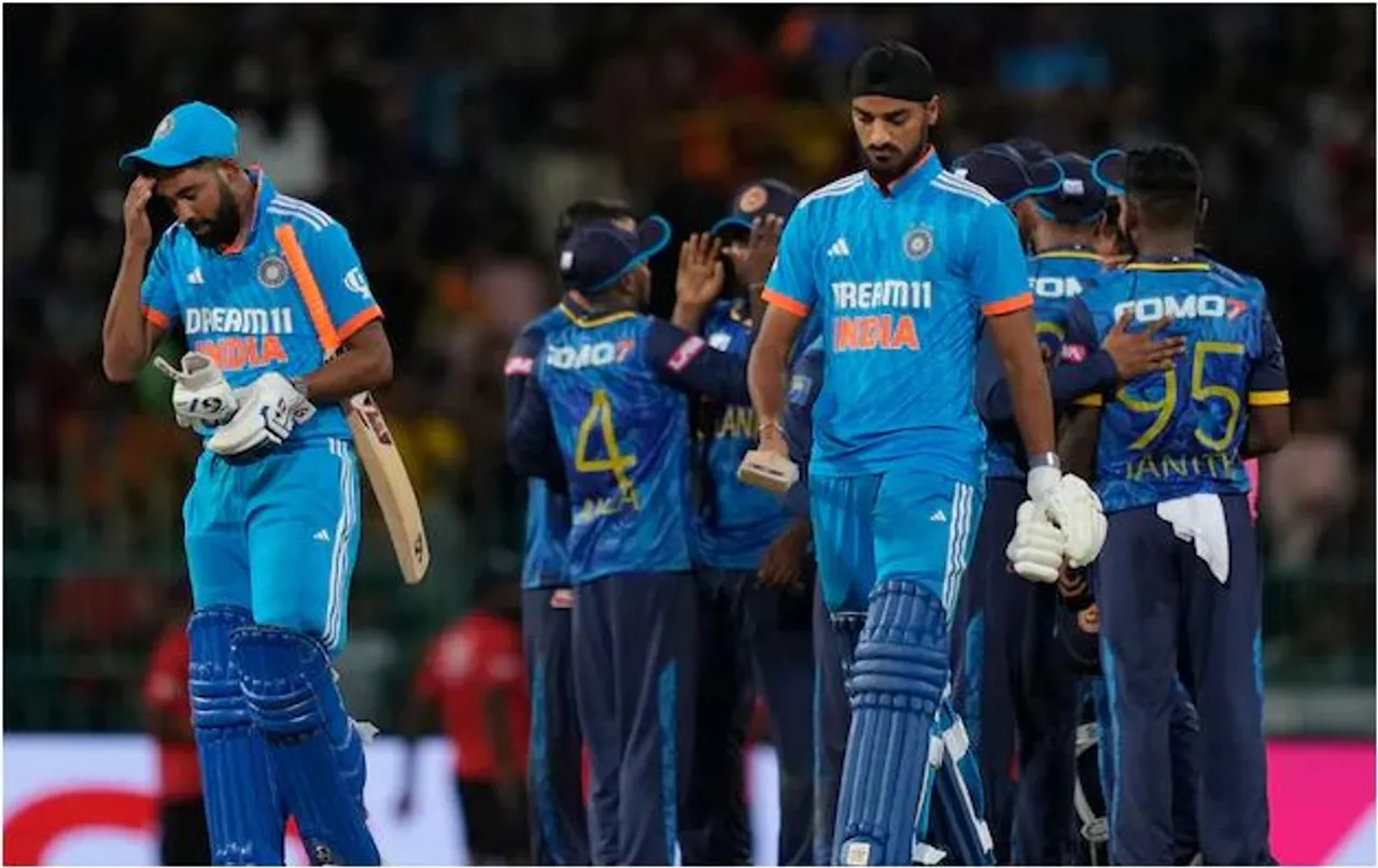 ind vs sl odi tie