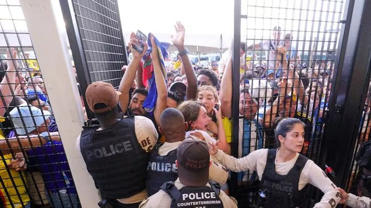  chaos at copa america final