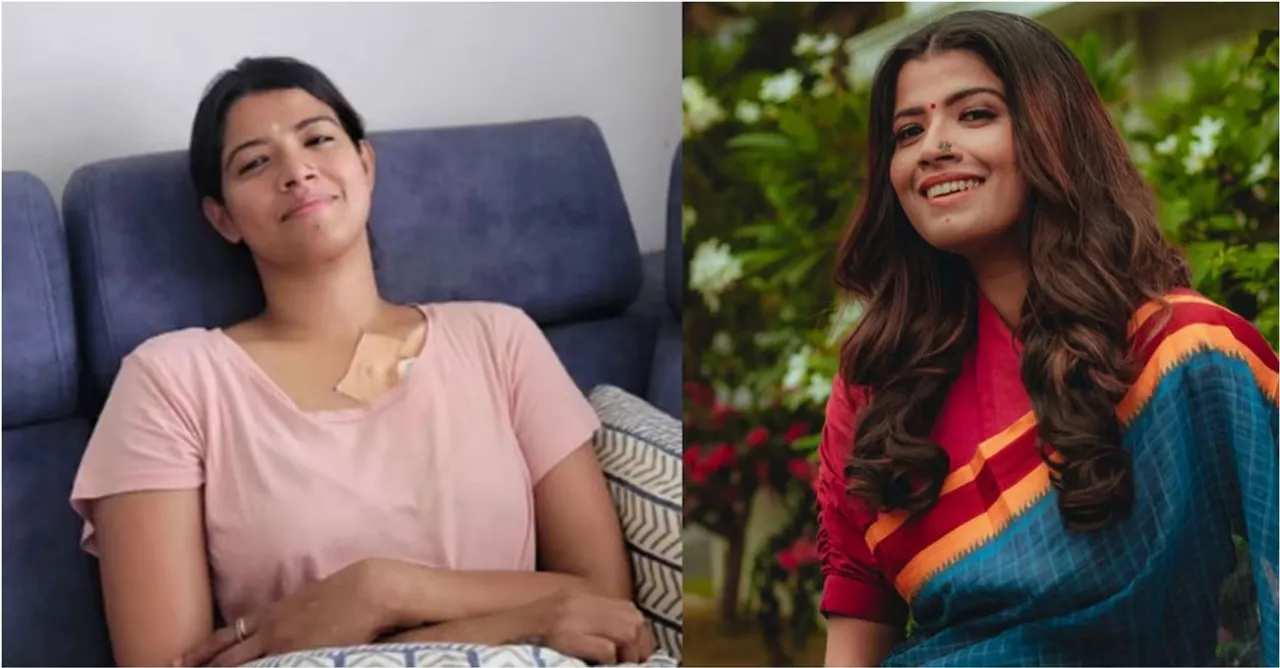 amritha hospitalised