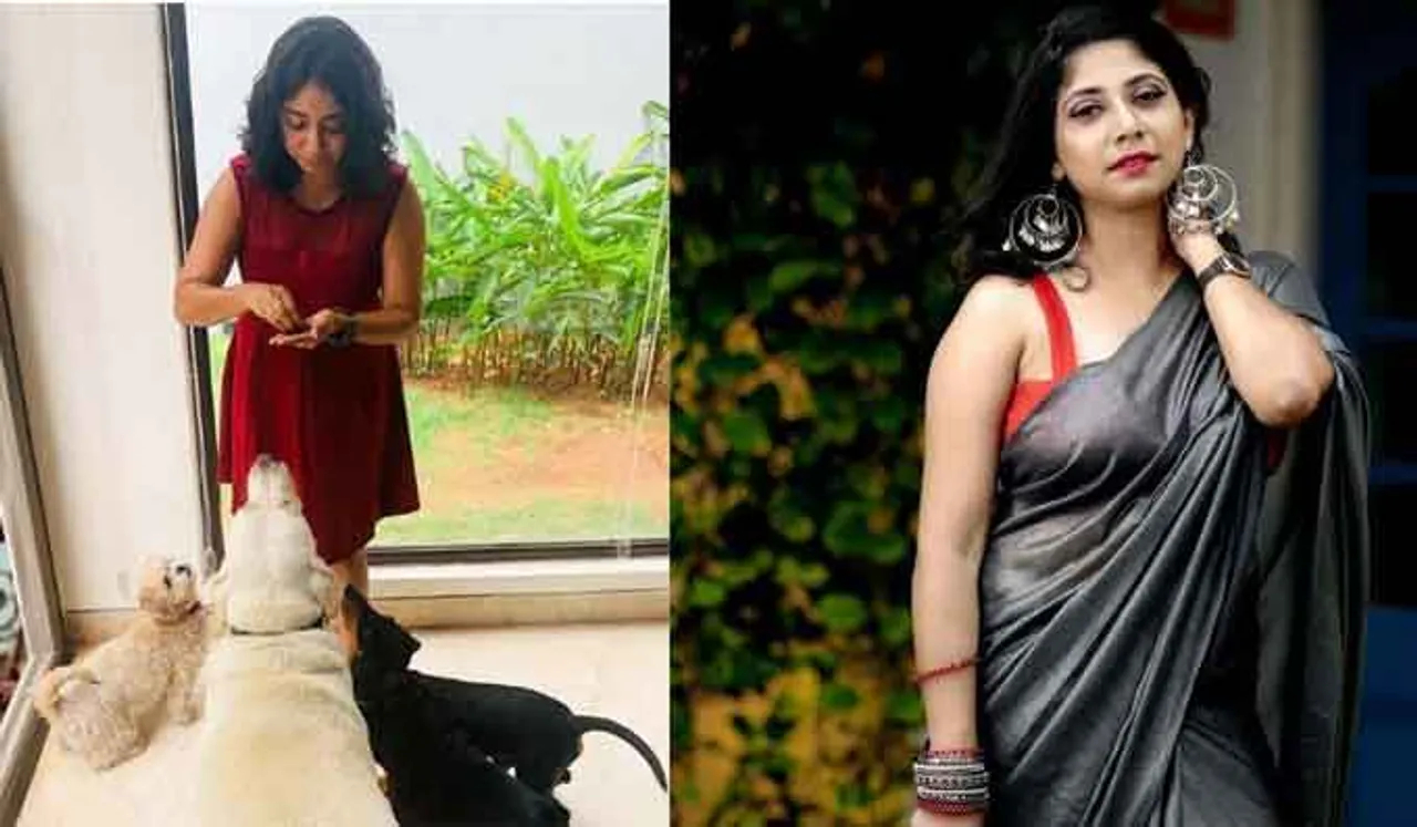 തന്റെ വളര്‍ത്തു നായ്ക്കളെ പരിചയപ്പെടുത്തി ഗായിക അഭയ ഹിരണ്‍മയി