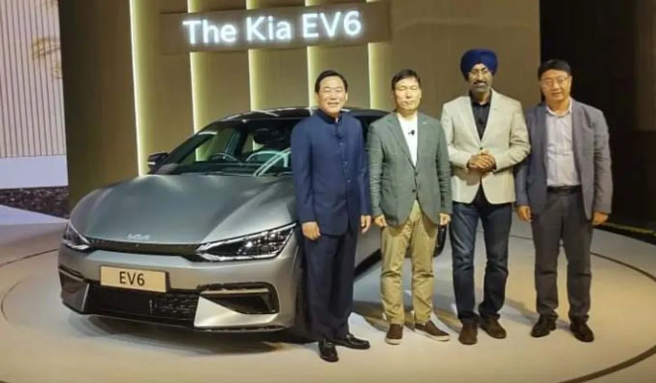 കിയ ഇന്ത്യ EV6 ഇലക്ട്രിക് ക്രോസ്ഓവർ ഇന്ത്യയിൽ അവതരിപ്പിച്ചു