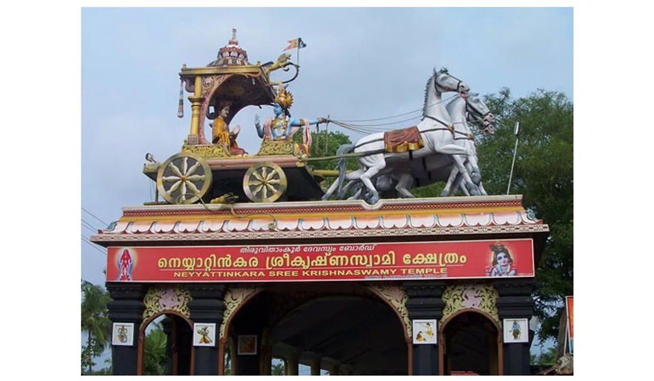 നെയ്യാറ്റിന്‍കര ശ്രീകൃഷ്ണസ്വാമി ക്ഷേത്രോത്സവത്തിന് കൊടിയേറി