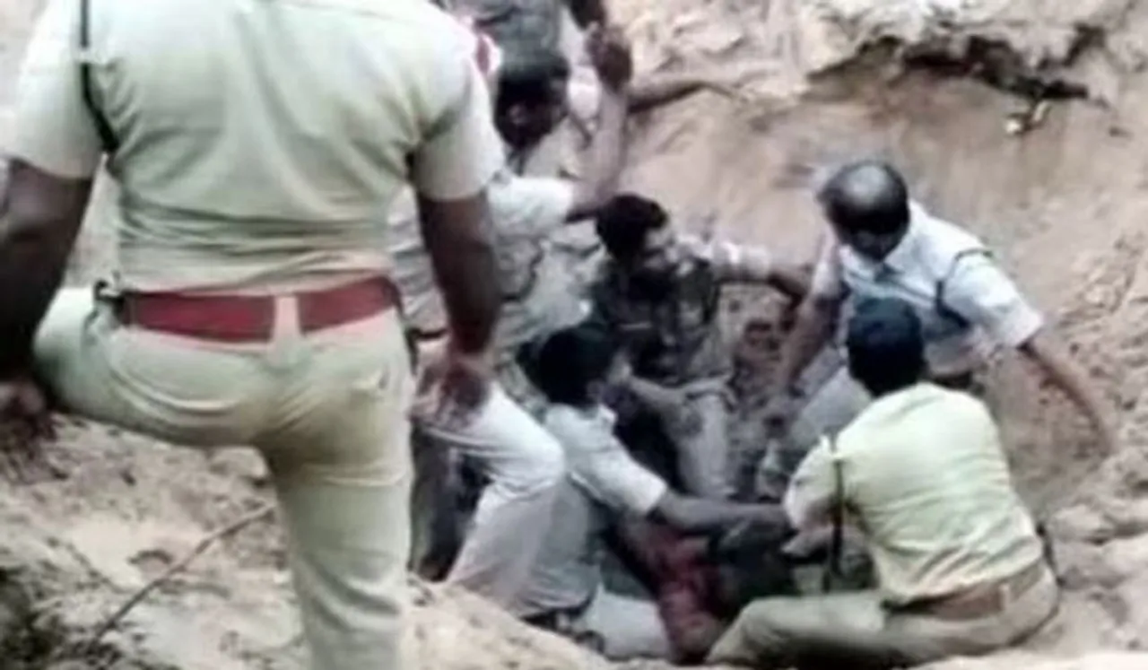 നിര്‍മാണപ്രവര്‍ത്തനത്തിനിടെ മണ്ണിടിഞ്ഞുവീണു; വേളിയില്‍ ഇതര സംസ്ഥാന തൊഴിലാളിക്ക് ദാരുണാന്ത്യം