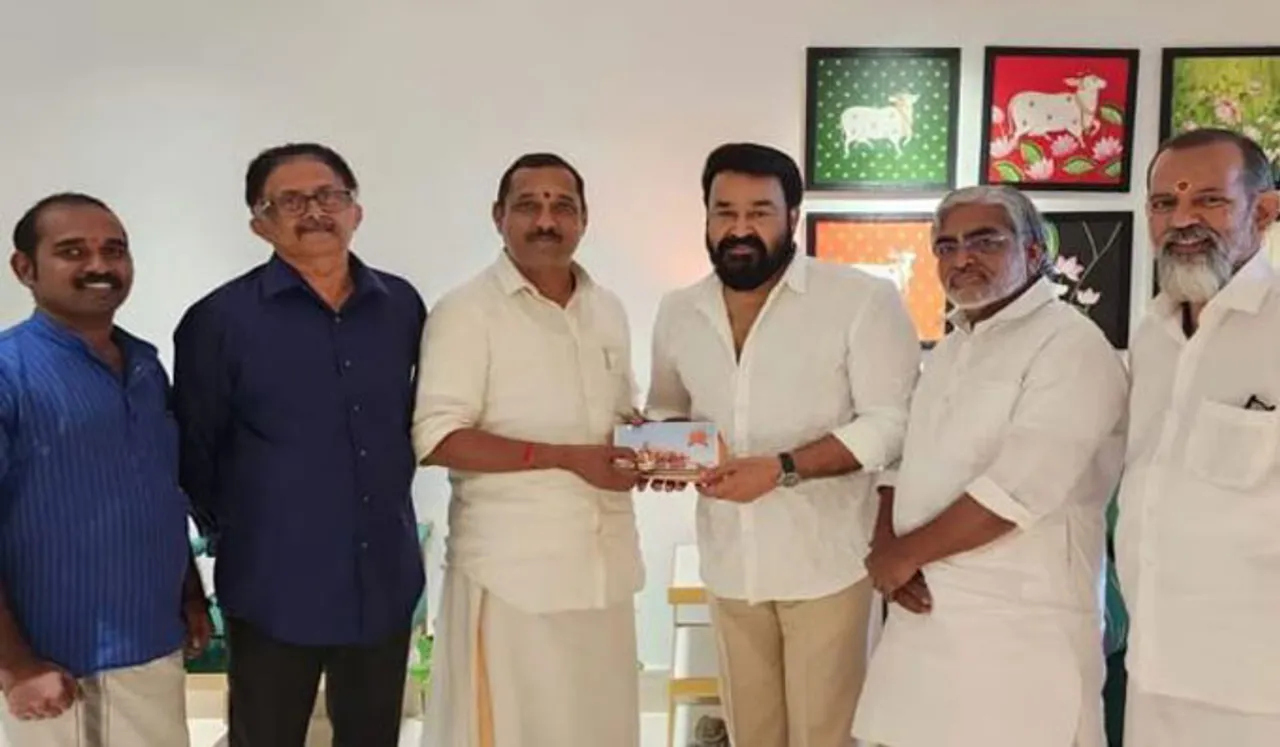 അയോധ്യ രാമക്ഷേത്ര പ്രതിഷ്ഠാ ചടങ്ങിലേക്ക് മോഹന്‍ലാലിന് ക്ഷണം