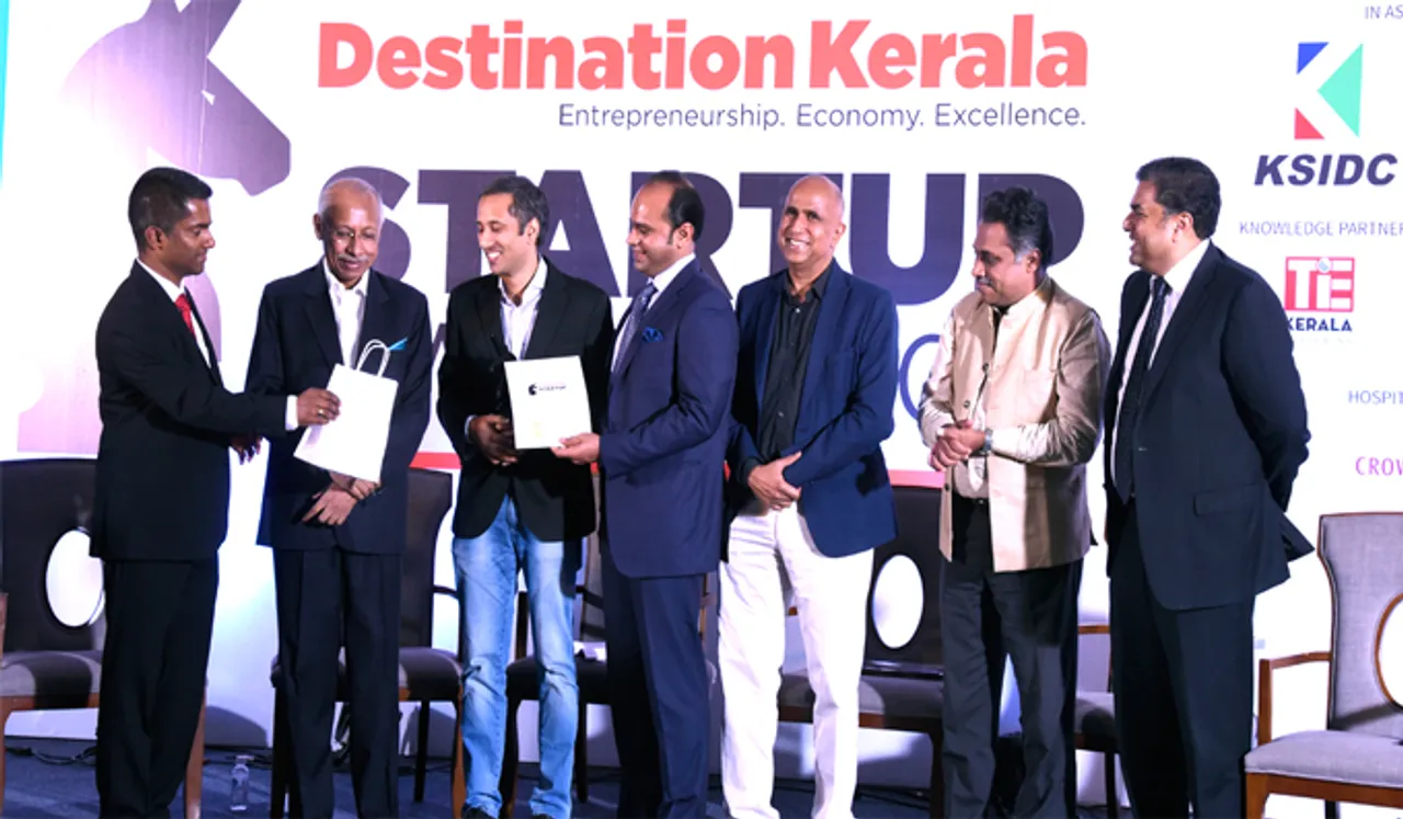 രവീന്ദ്രനാഥ് കമ്മത്തിന് ദി ഡസ്റ്റിനേഷന്‍ കേരള സ്റ്റാര്‍ട്ട്അപ്പ് അവാര്‍ഡ്