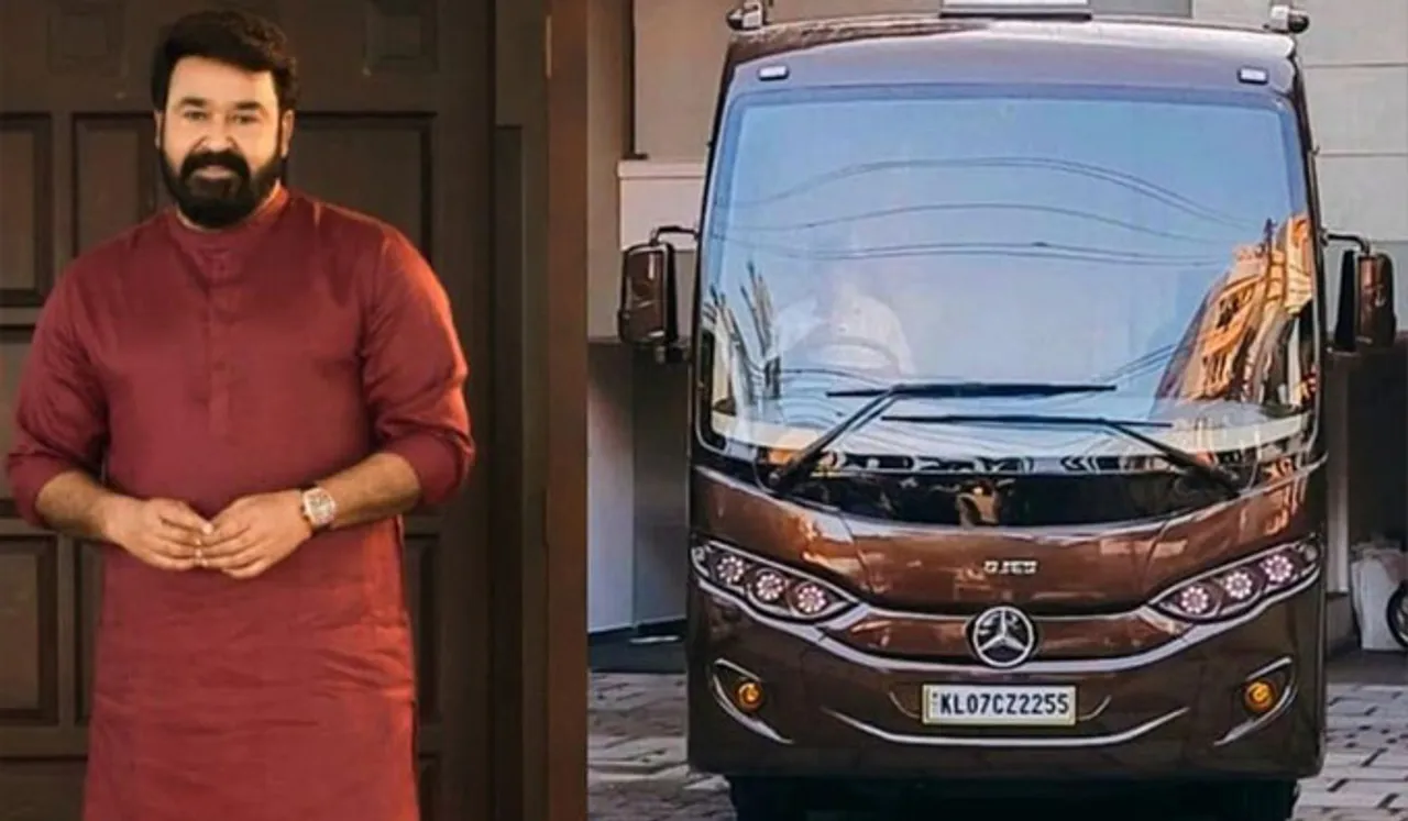 ലാലേട്ടന്റെ പുതിയ കാരവന്‍, കിടിലന്‍ ഫീച്ചേഴ്‌സ്, നമ്പറാണ് താരം