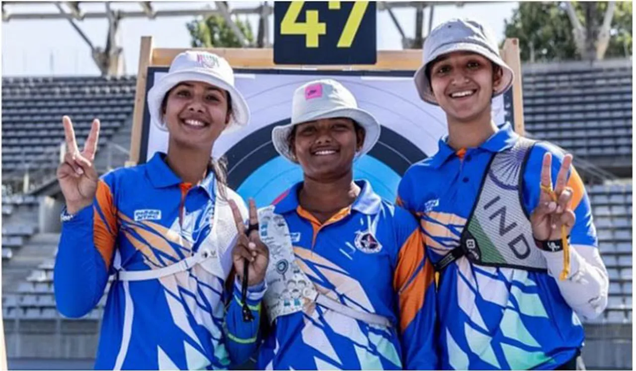 ഇന്ത്യൻ വനിതകൾ വെങ്കലം അമ്പെയ്തിട്ടു 