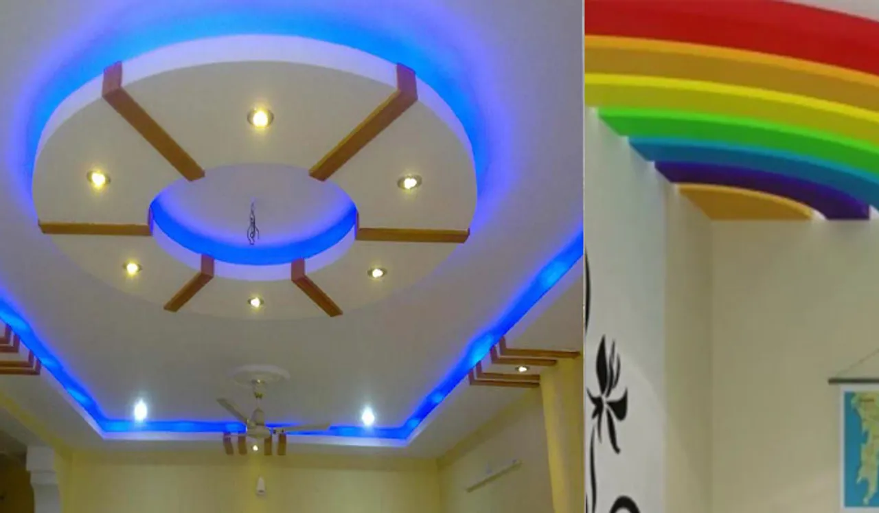 ഫോള്‍സ് സീലിങ്ങില്‍  പുതിയ ട്രെന്‍ഡ്