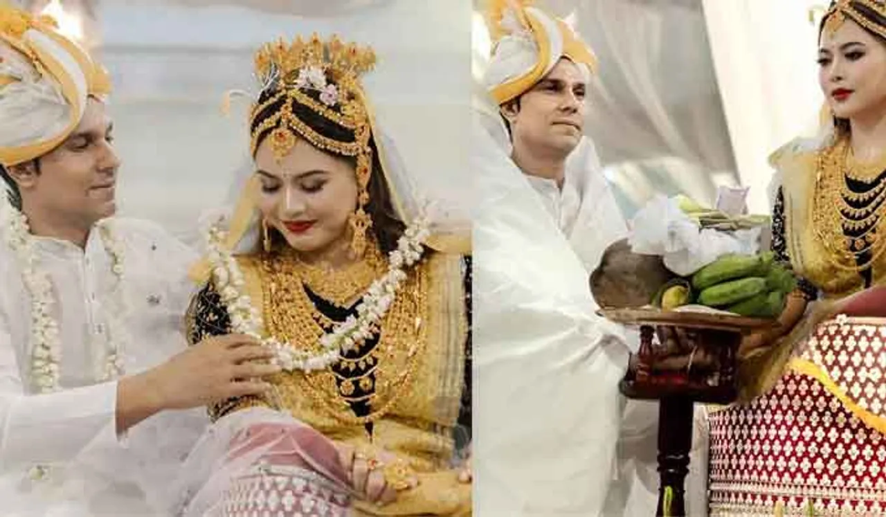 നടിയും മോഡലുമായ ലിന്‍ ലെയ്ഷറാമിനെ താലി ചാര്‍ത്തി ബോളിവുഡ് താരം രണ്‍ദീപ് ഹൂഡ