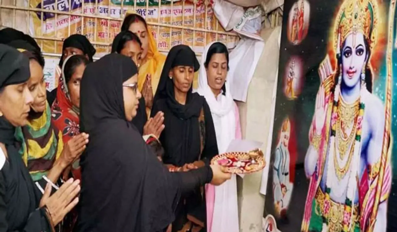 'ശ്രീരാമൻ തങ്ങളുടെ പൂർവ്വികൻ'; അയോധ്യ രാമക്ഷേത്ര പ്രതിഷ്ഠയ്ക്കായി രാമജ്യോതി കൊണ്ടുവരുന്നത്  2 മുസ്ലിം വനിതകൾ