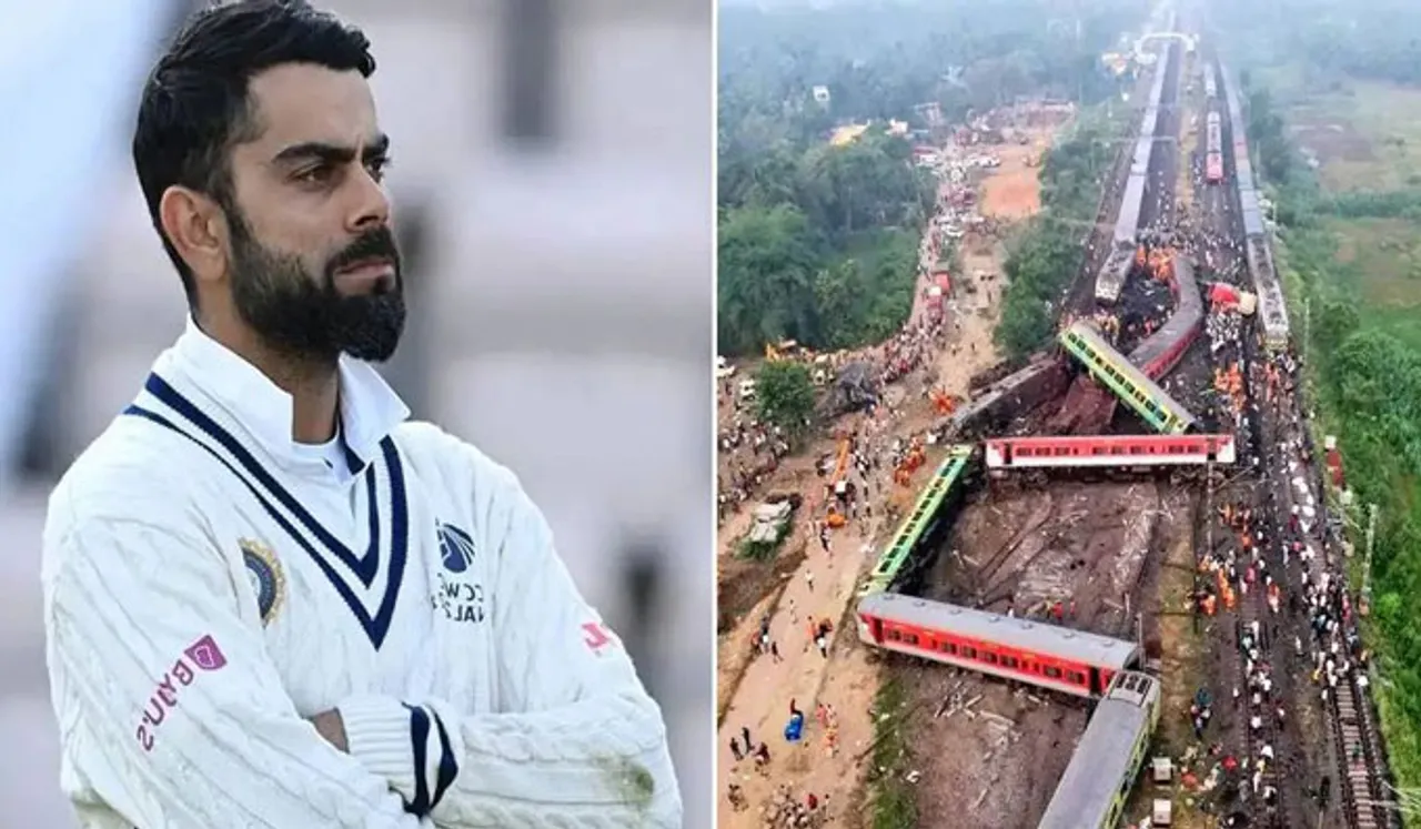 'ദു:ഖത്തില്‍ പങ്കുചേരുന്നു'; ട്രെയിന്‍ ദുരന്തത്തില്‍ അനുശോചിച്ച് വിരാട് കോലി