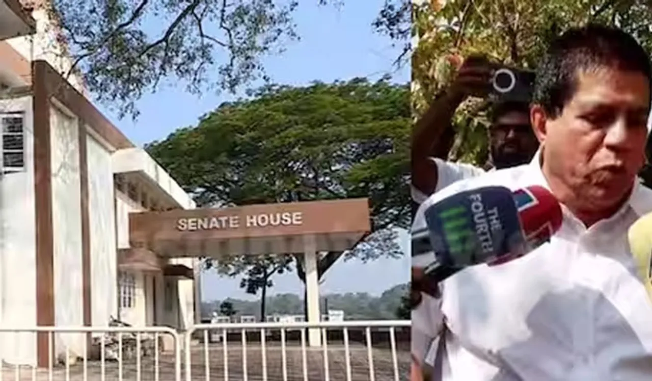 കാലിക്കറ്റ് സര്‍വകലാശാല സെനറ്റ് യോഗത്തിലും സംഘര്‍ഷം; വിസിയെ കൈയ്യേറ്റം ചെയ്യാന്‍ ശ്രമം