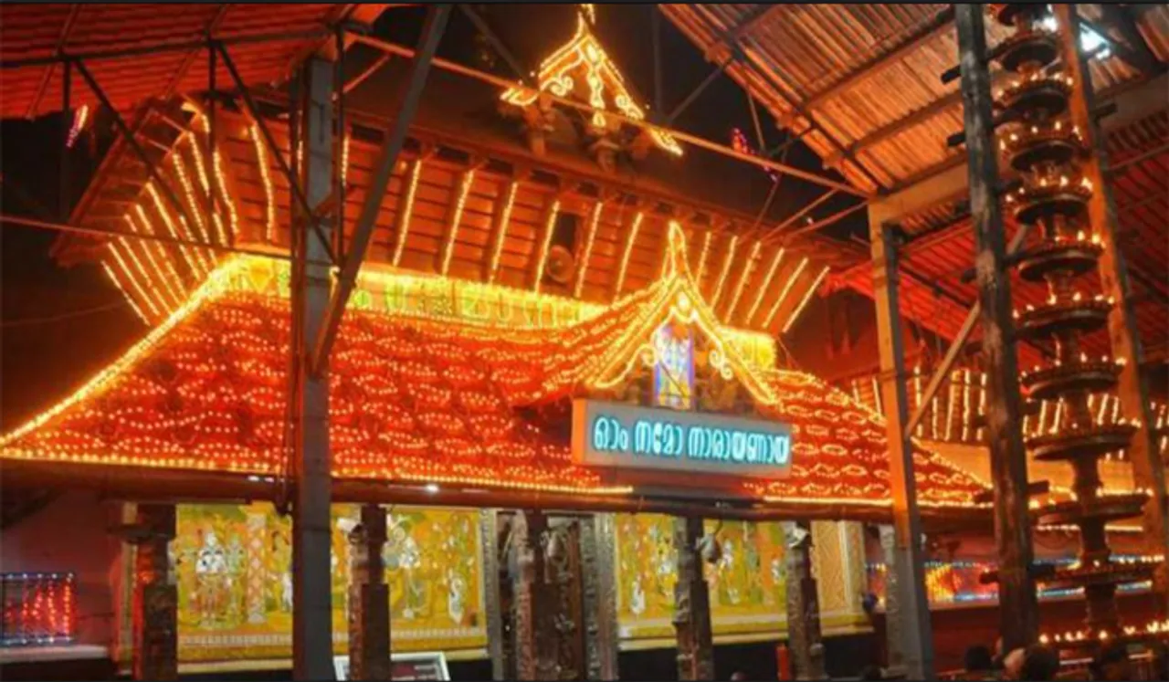 ഗുരുവായൂരിൽ പത്തുദിവസത്തെ ഉത്സവത്തിന് കൊടിയേറി