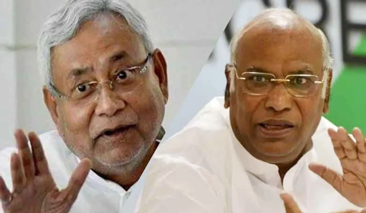 'ഇന്ത്യ' കണ്‍വീനര്‍ സ്ഥാനം വേണ്ടെന്ന് നിതീഷ്; സര്‍വ്വ സമ്മതനായി ഖാര്‍ഗെ