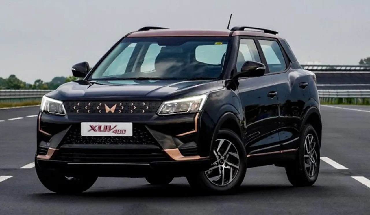 XUV 400 - മഹീന്ദ്രയുടെ ഇന്ത്യയിലെ ആദ്യത്തെ ഇലക്ട്രിക് എസ്‌.യു.വി.