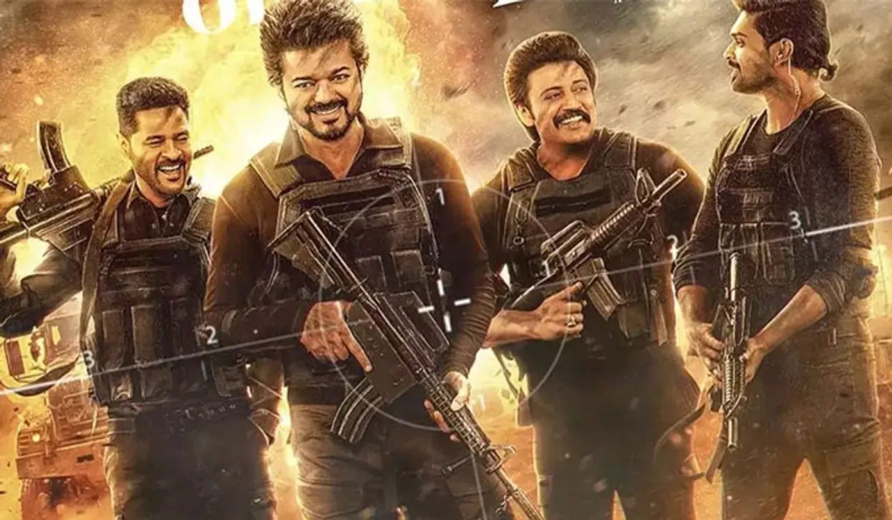 'തോക്കേന്തി നില്‍ക്കുന്ന നാല്‍വര്‍ സംഘം'; ഗോട്ടിന്റെ പുതിയ പോസ്റ്റര്‍