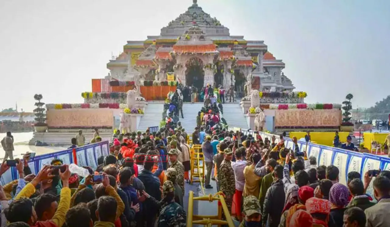 അയോധ്യ രാമക്ഷേത്രം; ആരതിയുടെയും ദർശനത്തിന്റെയും സമയക്രമം പുറത്തുവിട്ടു