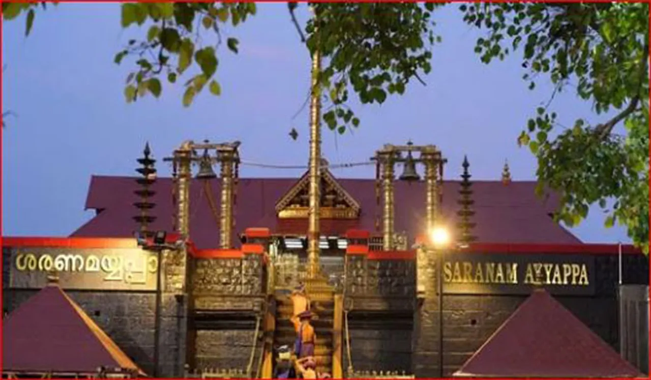 തുലാമാസ  പൂജകള്‍ക്ക് ശബരിമല നട തുറന്നു