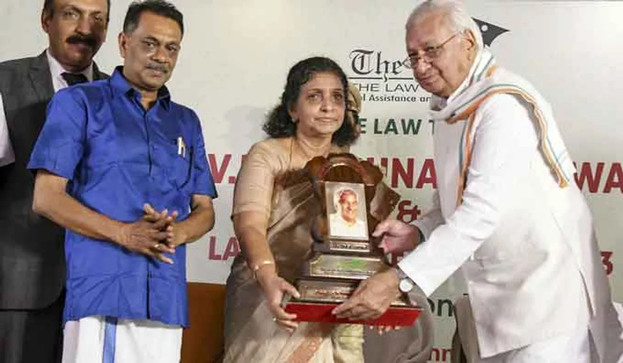 കൃഷ്ണയ്യര്‍ പുരസ്‌കാരം ഉമ്മന്‍ചാണ്ടിക്ക്