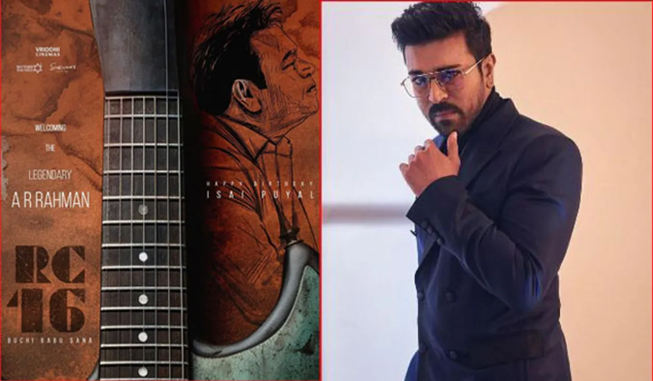 ഗ്ലോബൽ സ്റ്റാർ രാം ചരൺ നായകനായെത്തുന്ന പുതിയ ചിത്രത്തിന് എ ആർ റഹ്മാൻ സംഗീതം പകരുന്നു...