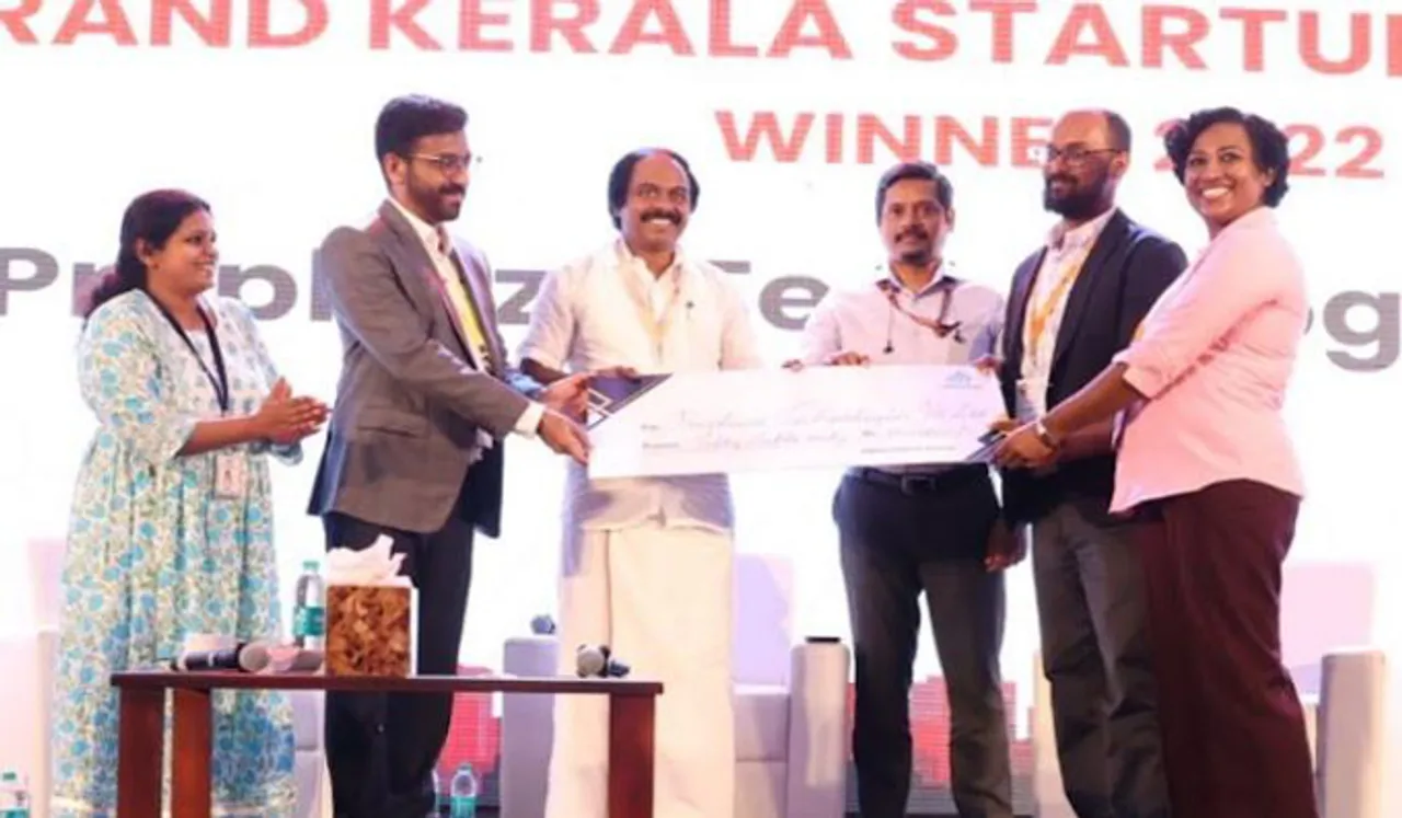 സമ്മാനത്തുക 50 ലക്ഷം; ഗ്രാന്റ് കേരള സ്റ്റാര്‍ട്ടപ്പ് ചലഞ്ച് പുരസ്‌കാരം പ്രൊഫേസ് ടെക്‌നോളജീസിന്