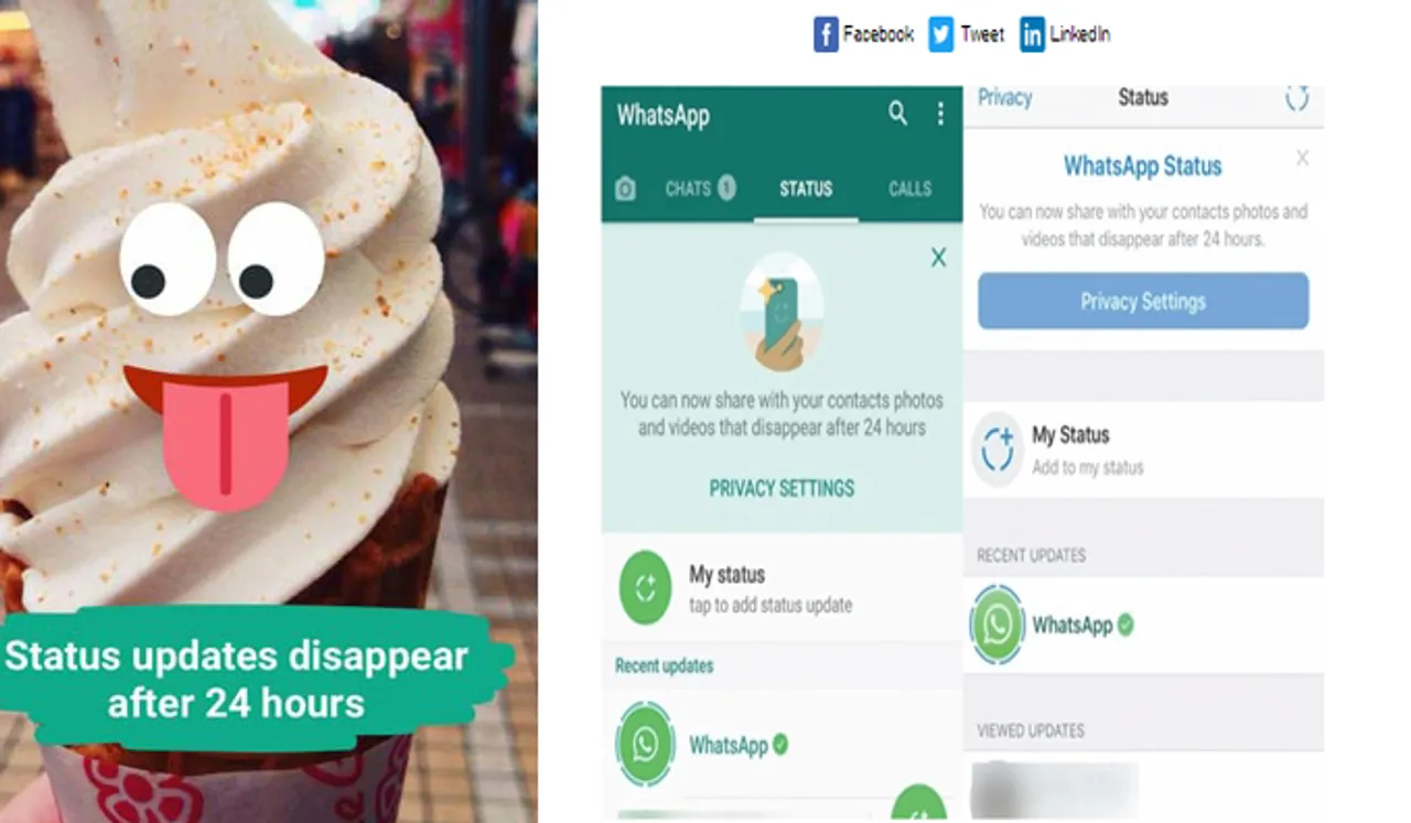 വാ​ട്സ്ആ​പ് സ്റ്റാ​റ്റ​സിനെ കുറിച്ചറിയാൻ.....