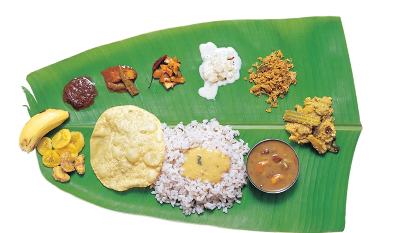 തെക്കന്മാര്‍ക്ക് വിഷുദിനത്തില്‍ സന്പൂര്‍ണ്ണ സസ്യഭോജനം