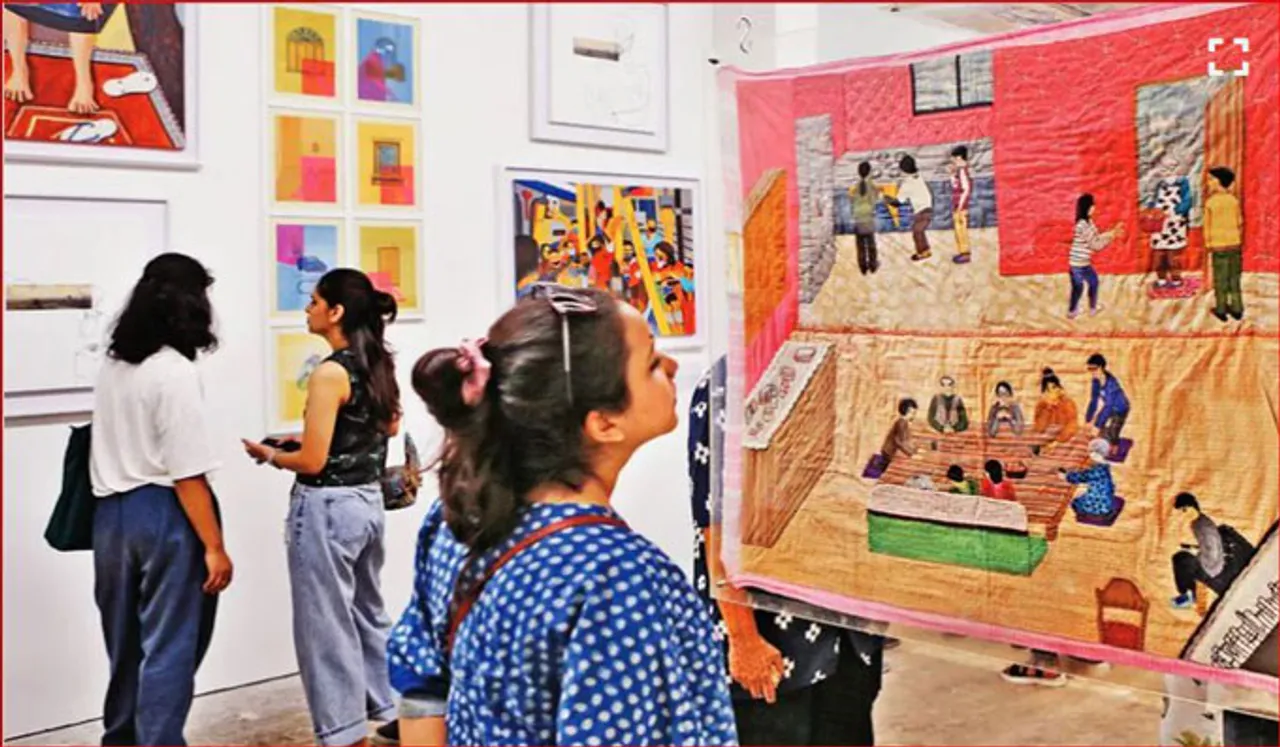 ബിനാലെയുടെ ഭാഗമായി വൈപ്പിനും; മത്സരങ്ങളും പേടിയുമില്ലാത്ത കലായിടമായി ആര്‍ട്ട് റൂമുകള്‍
