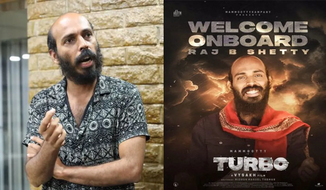 മമ്മൂട്ടി-വൈശാഖ്-മിഥുൻ മാനുവൽ ചിത്രമായ 'ടർബോ'യിൽ രാജ് ബി ഷെട്ടിയും !