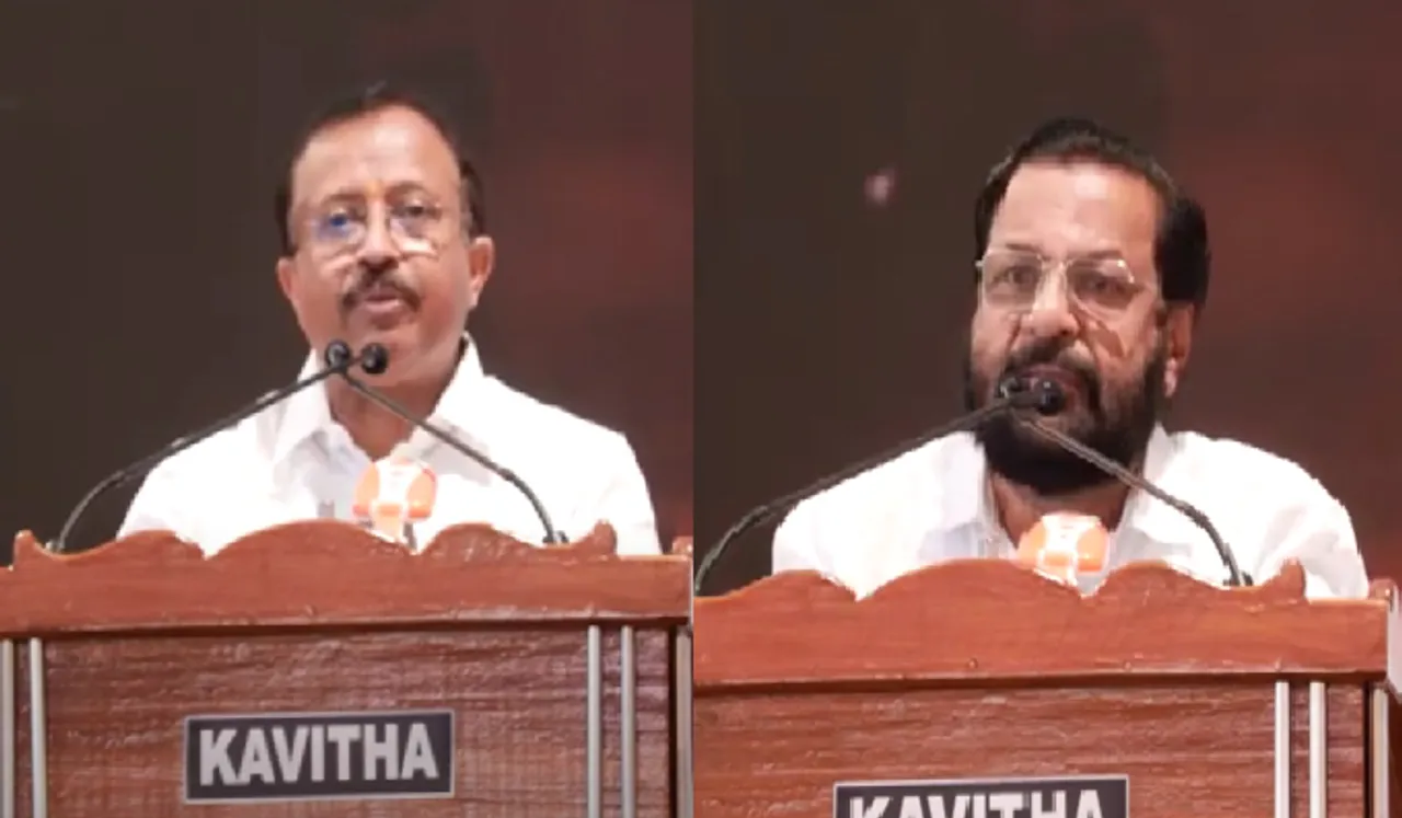 ''ഗുരുദേവന്റെ തീര്‍ത്ഥാടന കേന്ദ്രത്തില്‍ വന്നുനിന്ന് ഗുരുനിന്ദ നടത്താന്‍ പാടില്ലായിരുന്നു''; വി.മുരളീധരനെതിരെ കടകംപള്ളി സുരേന്ദ്രന്‍